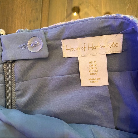 House of Harlow 1960 Tweed Boucle Skort Pastel Colored size 2 - Picture 6 of 11